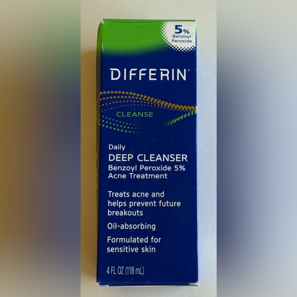 Differin Cleanse Daily Deep Cleanser, 4 oz.